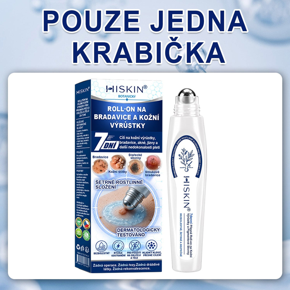 💙💙Oficiální značkový obchod | Hiskin® 7denní odstraňovač skvrn a pigmentových skvrn (Bezbolestný rollerball bez jizev)🐬